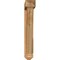 Ekena Millwork Traditional Arts and Crafts Rough Sawn Bracket w/ Offset Brace, Western Red Cedar, 6"W x 38"D x 38"H BKT0604X38X38TRA03RWR - alternate 2